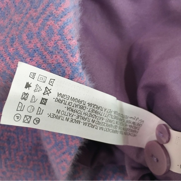 ZARA cropped jacket BLUE People  FAUX Fur Fuzzy Bloggers - Picture 6 of 9